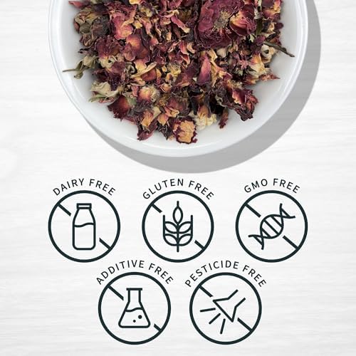 Evergreen Herbs Red Rose Buds 4 Oz Timeless Decor Craft Idea