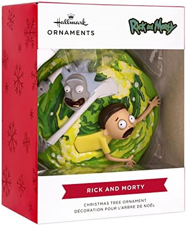 Hallmark Rick and Morty Christmas Ornament