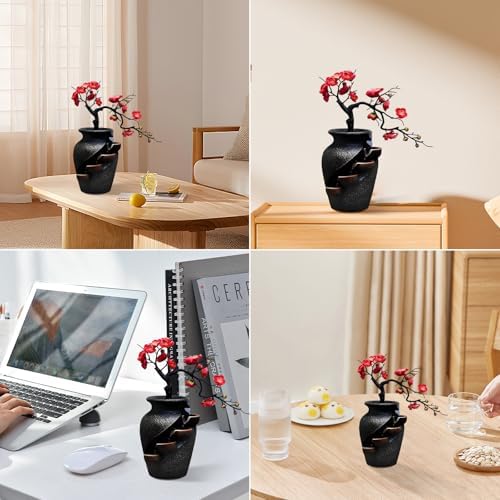 CYLLYKGIFT 10PCS Natural Crystals Indoor Fountain Pot for Home Decor