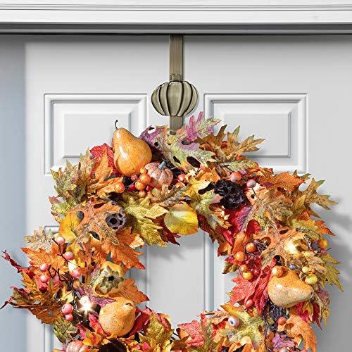 Haute Decor Adjustable Wreath Hanger with Interchangeable Icons