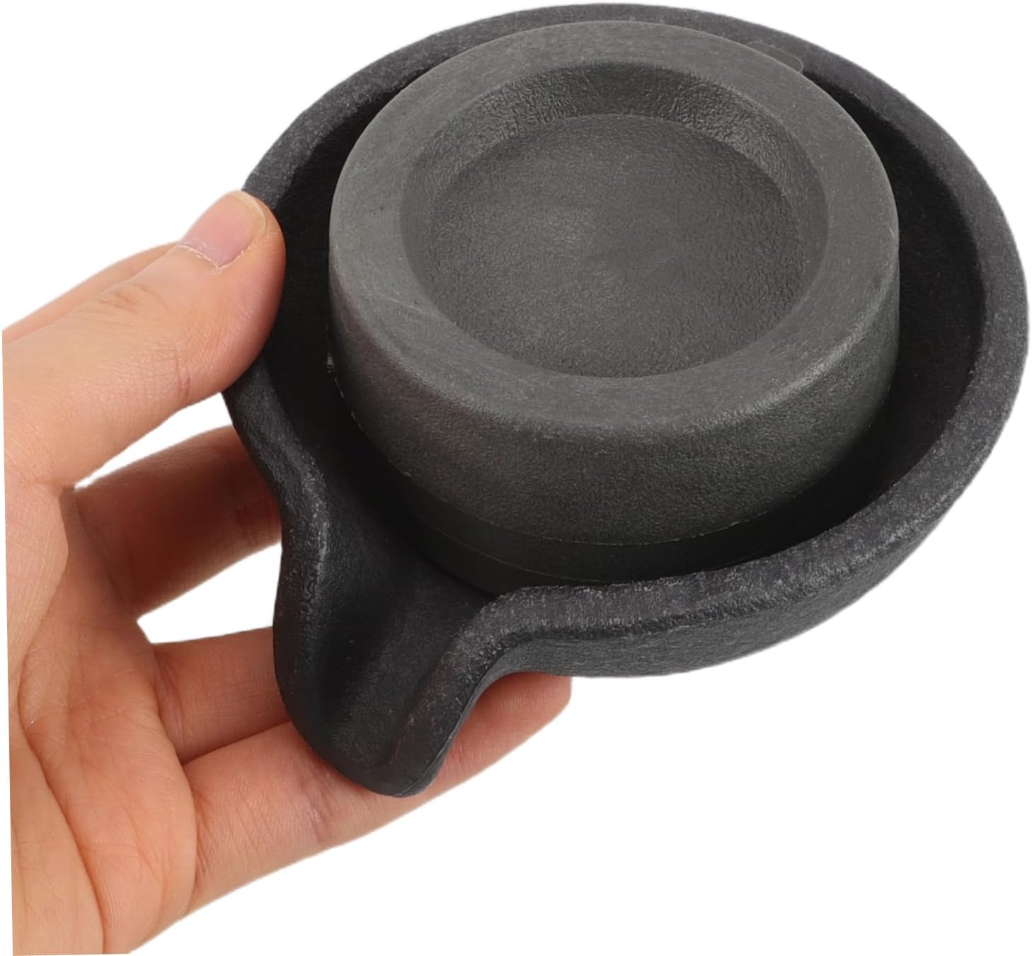 DIYEAH Tabletop Water Fountain with Rotating Millstone