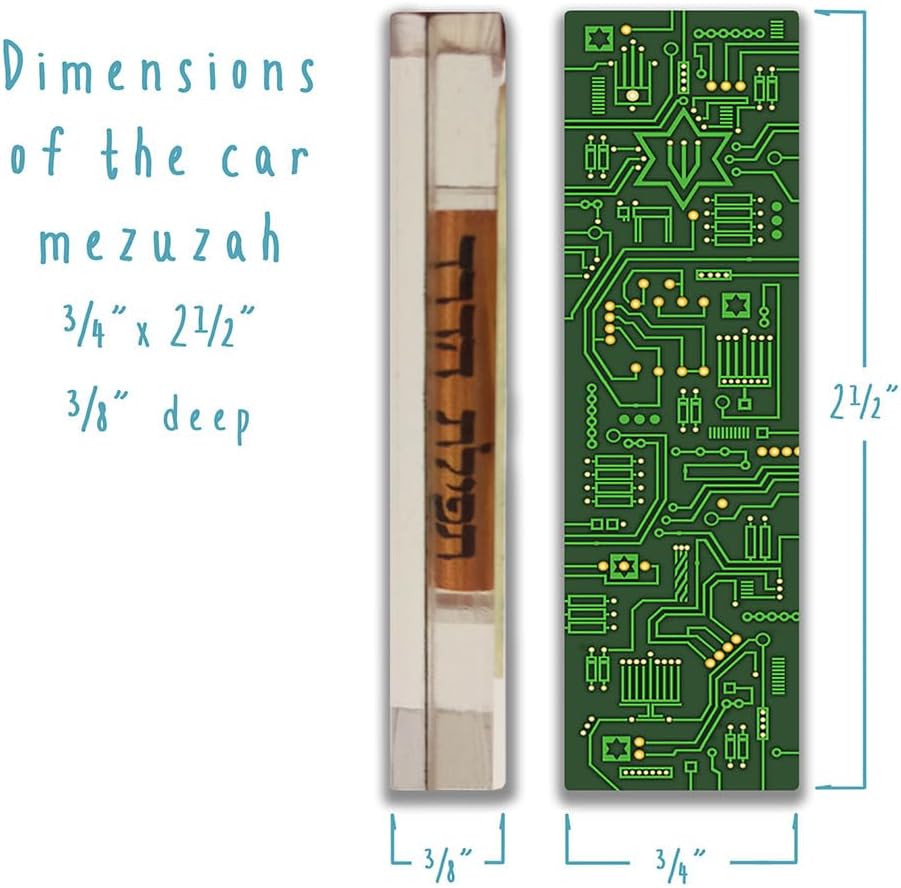 CAR MEZUZAH with Circuit Board Design