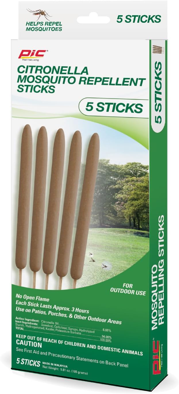 PIC CIT STK Citronella Sticks Green