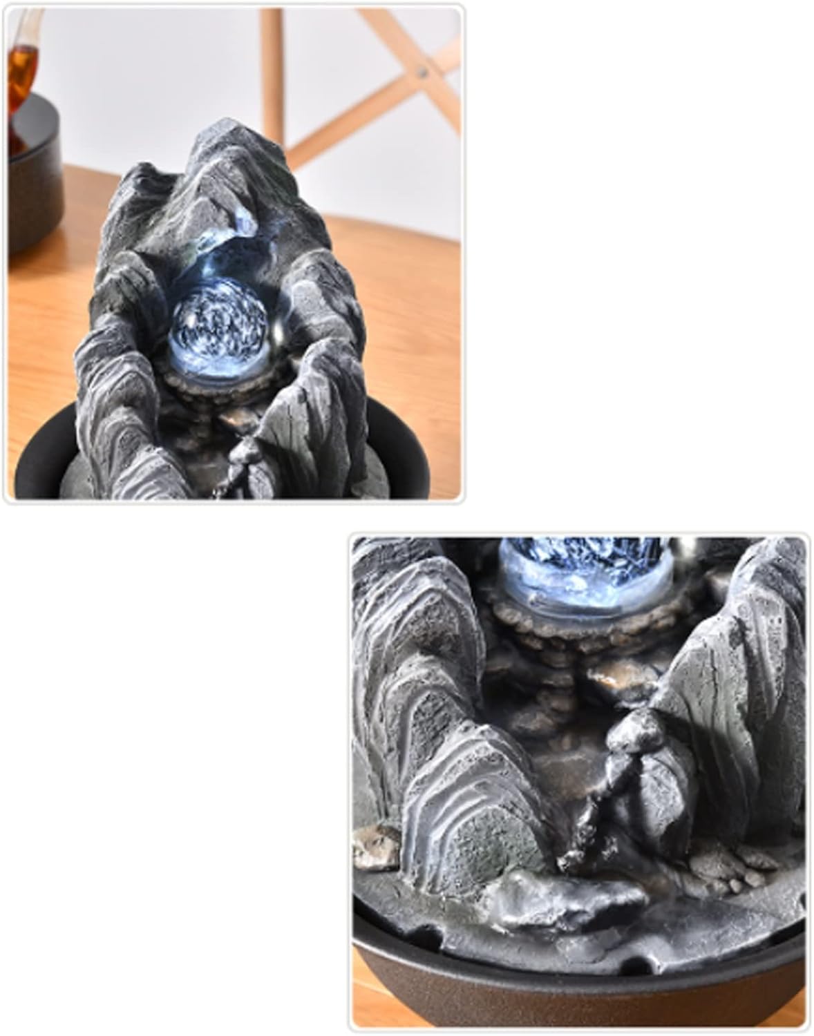 Elegant Water Fountain for Desk Table Office Home Relaxation
