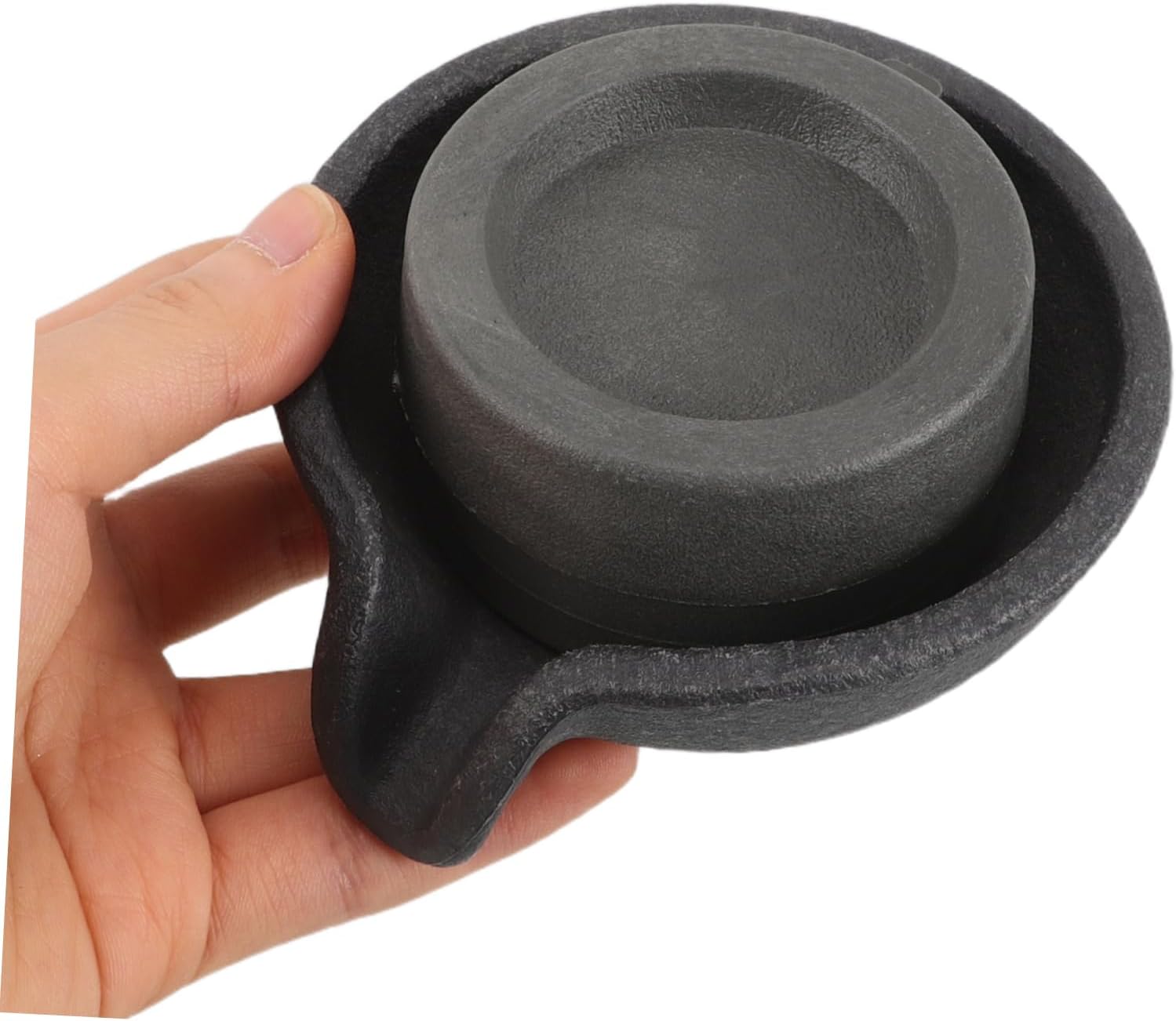 Water Clay Pot Decor Tabletop Garden Water Fountain Millstone Small Jar 1