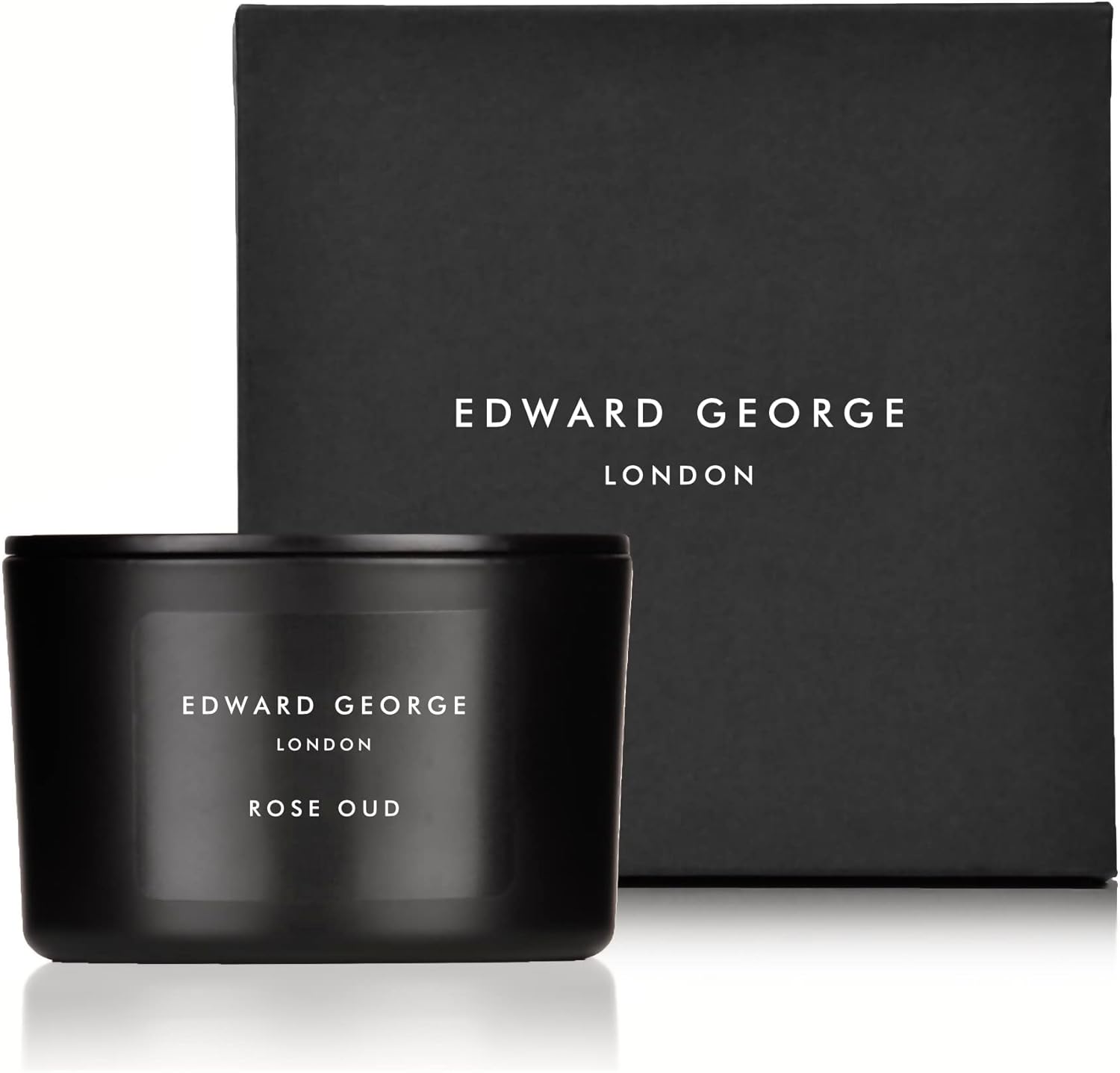 Edward George Rose Oud Candle Set 80g Luxury Home Decor