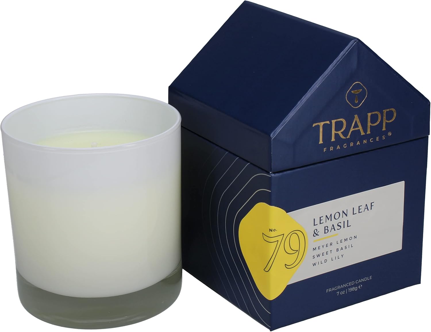Trapp No 79 Lemon Leaf Basil 7 oz Jar Candle