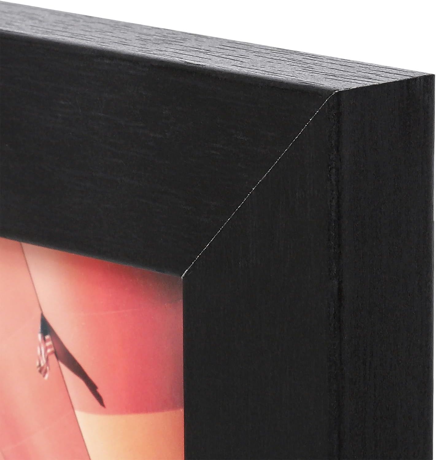 The Display Guys Black Wooden Picture Frame Set