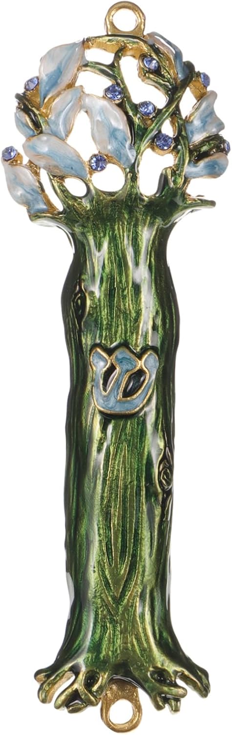 Retro Style Mezuzah Door Post Decor Metal