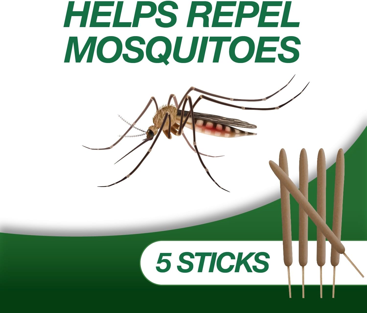 PIC CIT STK Citronella Sticks Green