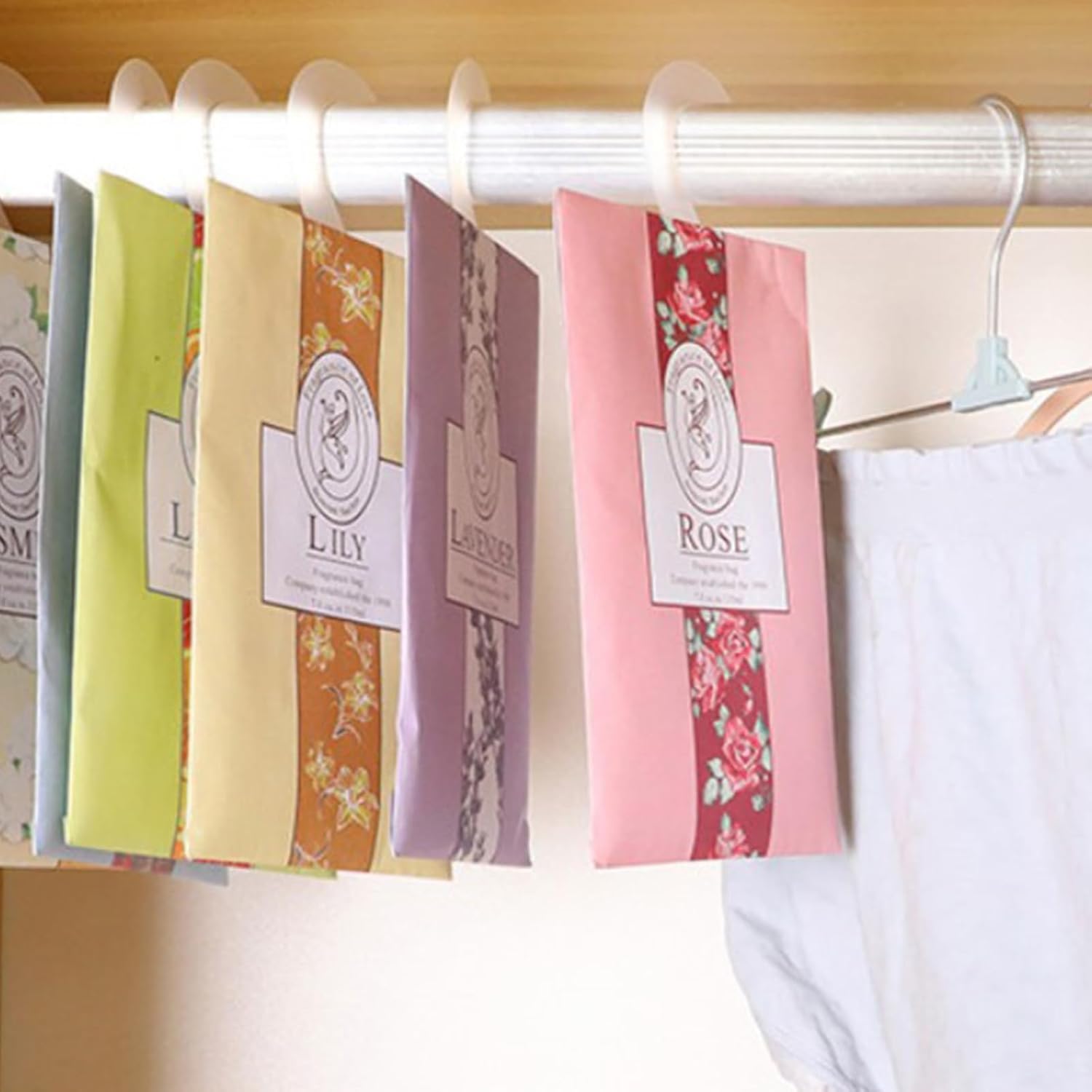 Lily Scented Sachet for Drawer Closet Natural Fragrance