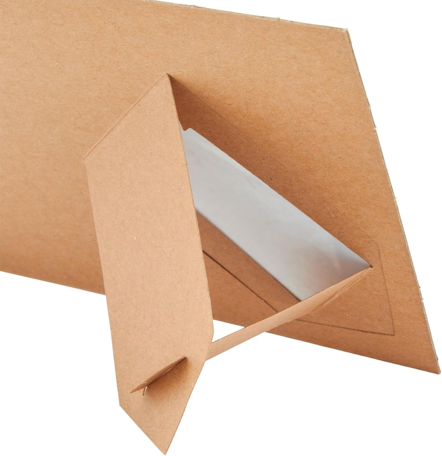 Juvale Kraft Paper Picture Frames 4x6in Brown 50-Pack