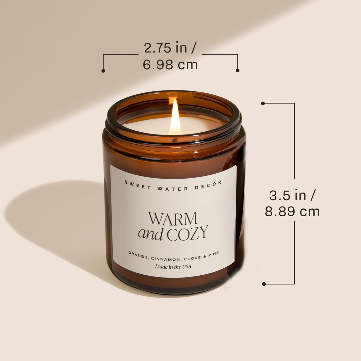 Sweet Water Decor Candle in Mahogany and Wood Scent