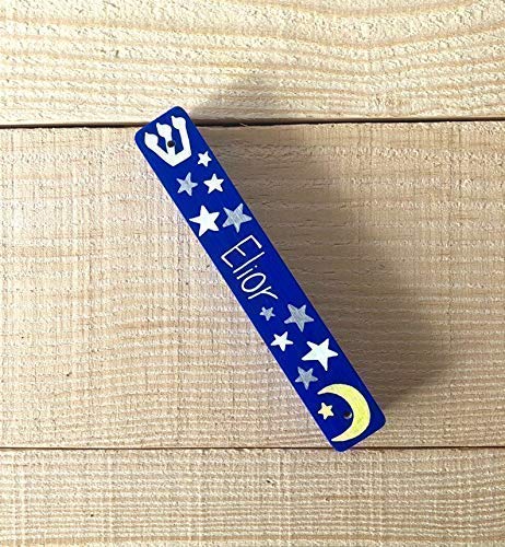Lea Joelle Moon and Stars Mezuzah Case
