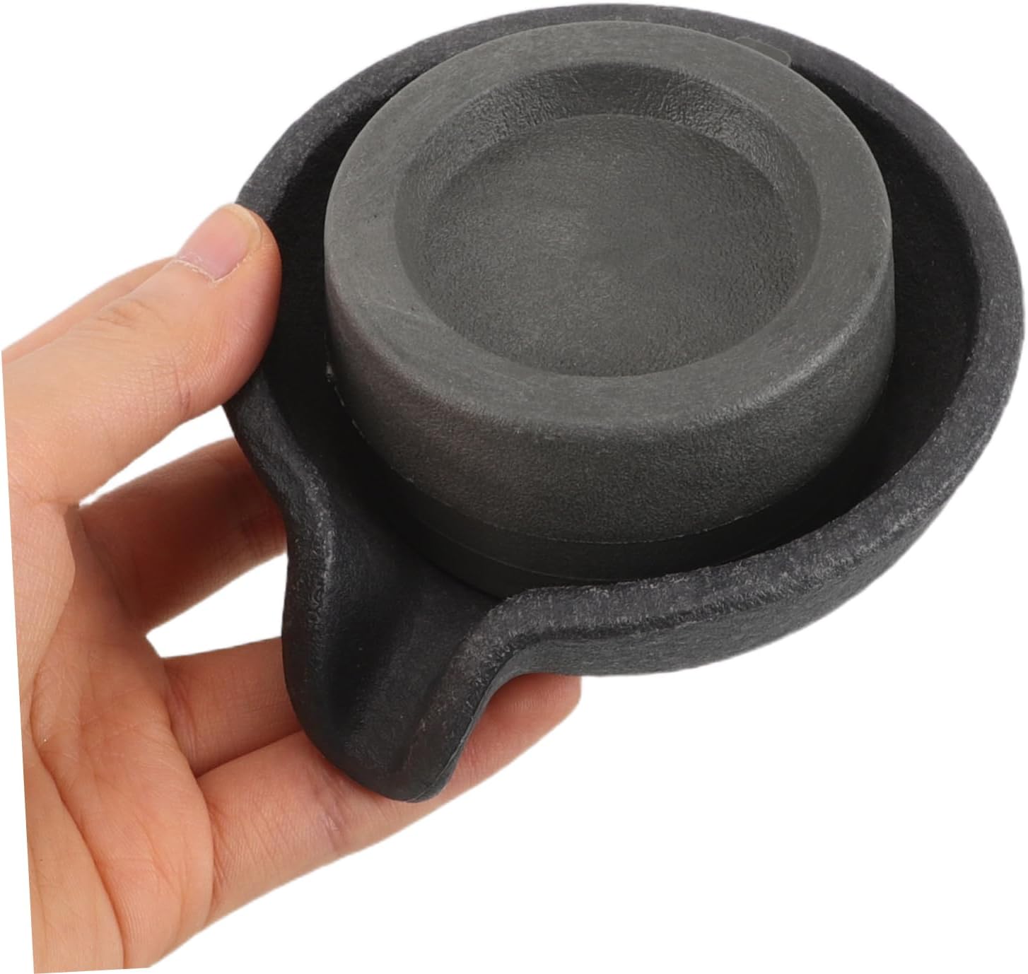 Artibetter Decorative Tabletop Fountain with Rotating Millstone and Flowing Spout