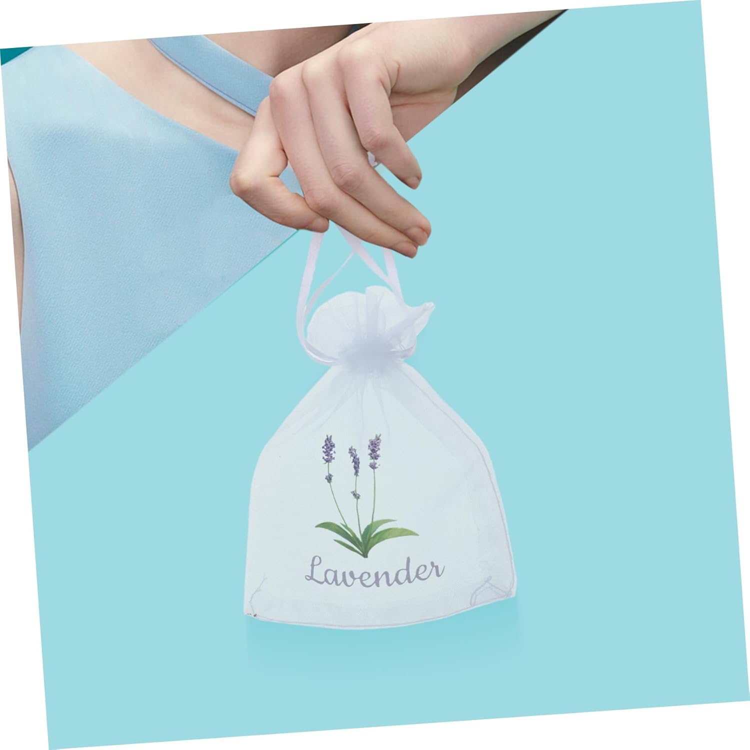 SOLUSTRE 20pcs Empty Drawstring Sachet Bags for Wedding Favor and Decor
