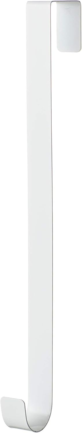 Sullivans 14 Inch White Metal Wreath Hanger