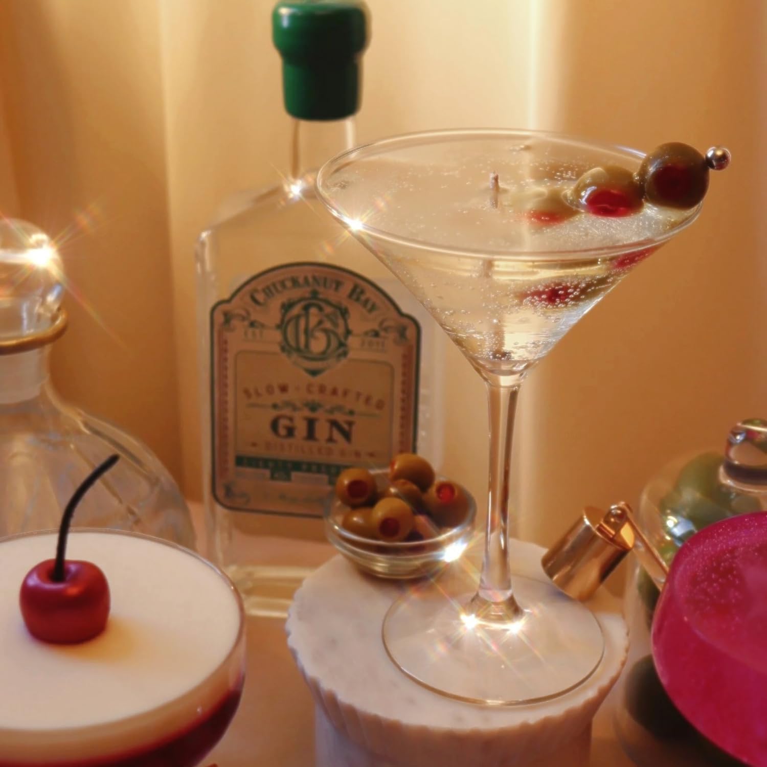 Dirty Martini Cocktail Candle 40 Hour Burn