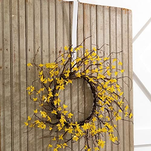 Sullivans 14 Inch White Metal Wreath Hanger