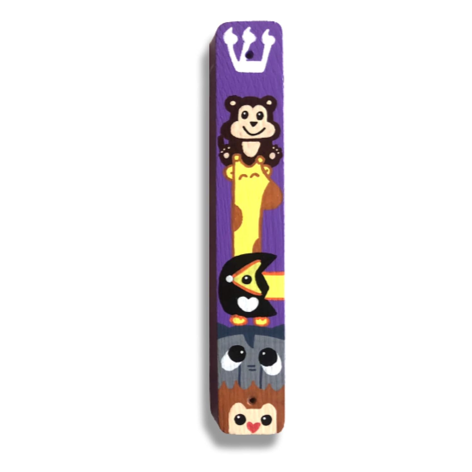Lea Joelle Mezuzah Zoo Animal Scroll Case