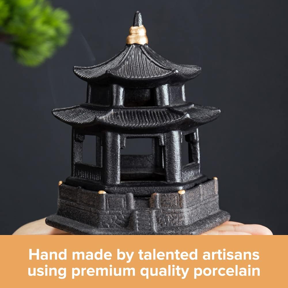 Mini Pagoda Lantern Stand - Zen Garden Decor