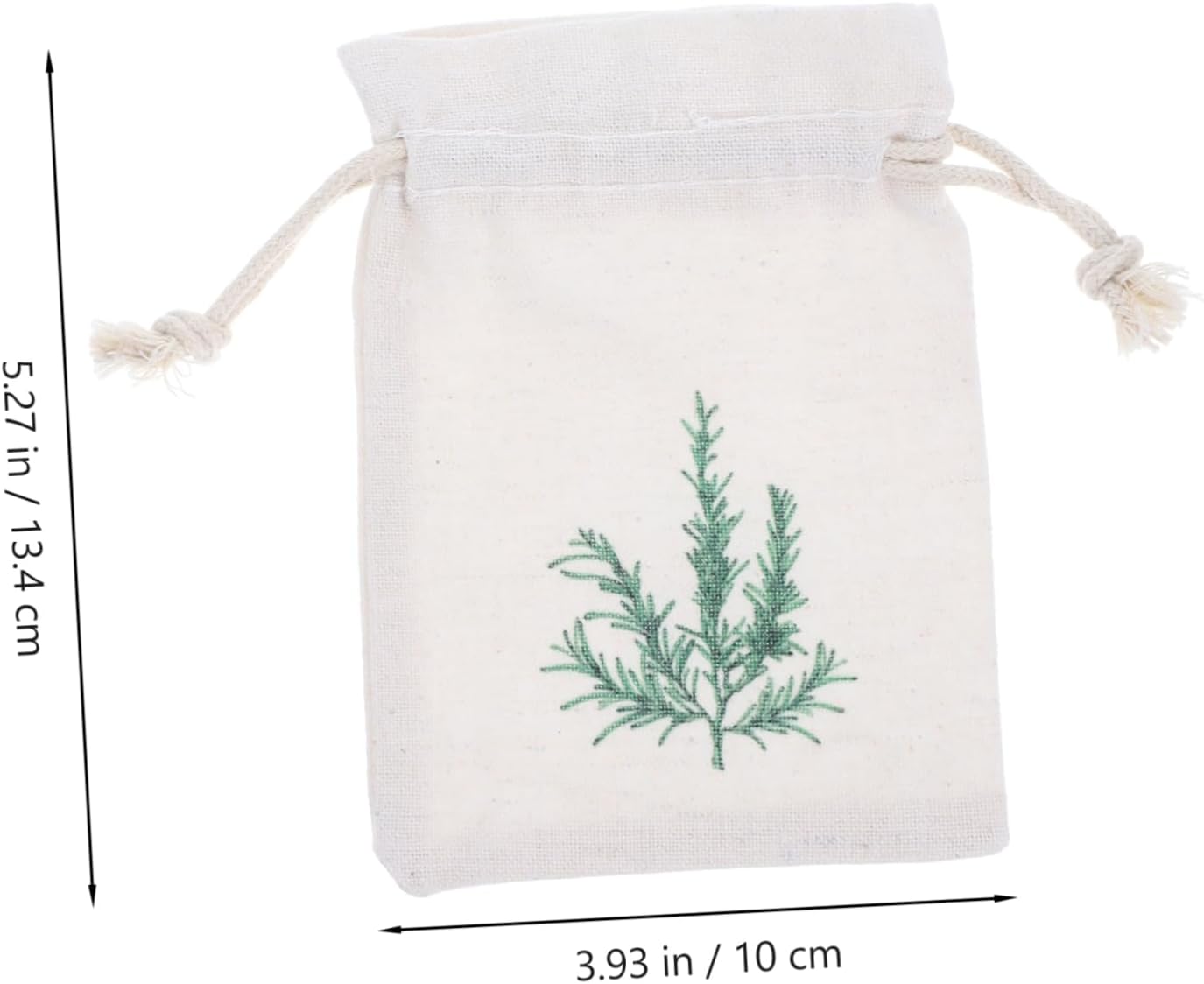 ABOOFAN 10pcs Lavender Sachets Drawstring Burlap Pouches for Home Freshener