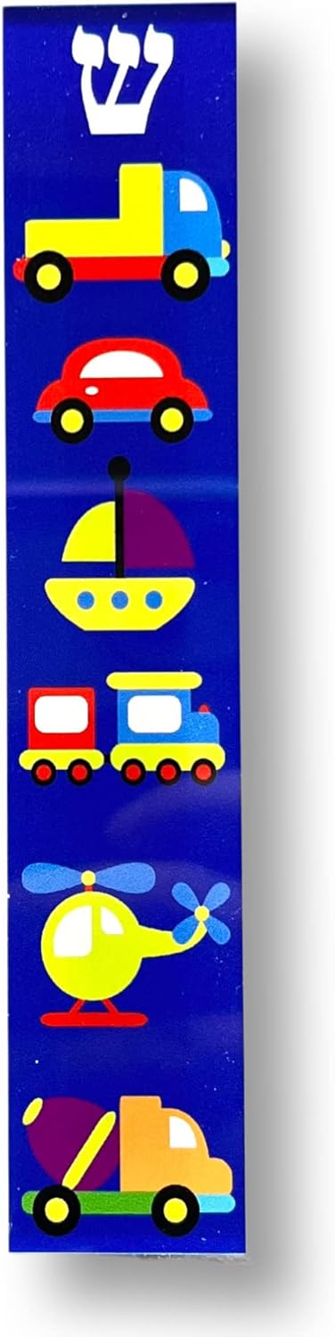 Childrens Mezuzah Scroll Case Acrylic Aluminum Waterproof 5 Inch