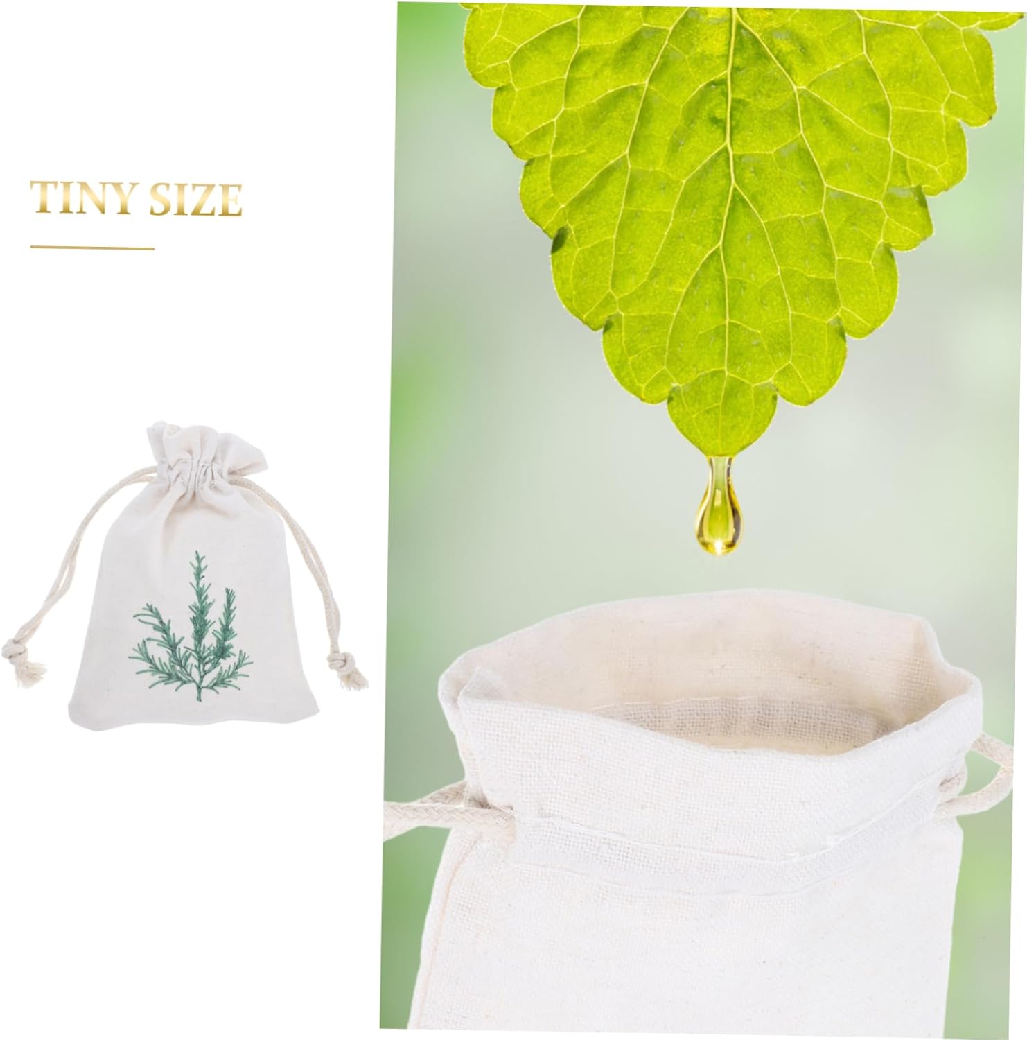 PRETYZOOM 10pcs Lavender Sachet Bags with Drawstring