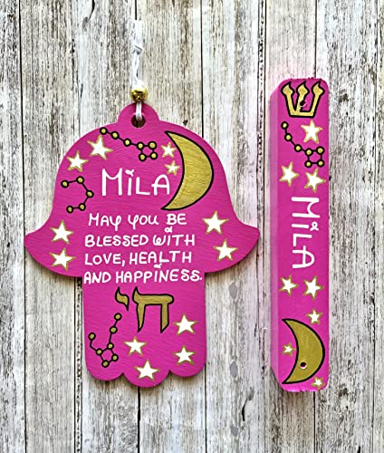 Lea Joelle Handmade Hamsa Mezuzah Gift