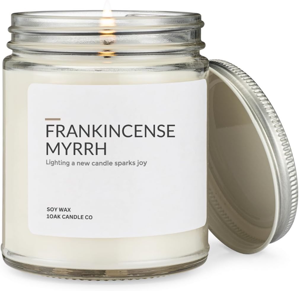 1OAK Soy Wax Candles Frankincense Myrrh 7oz