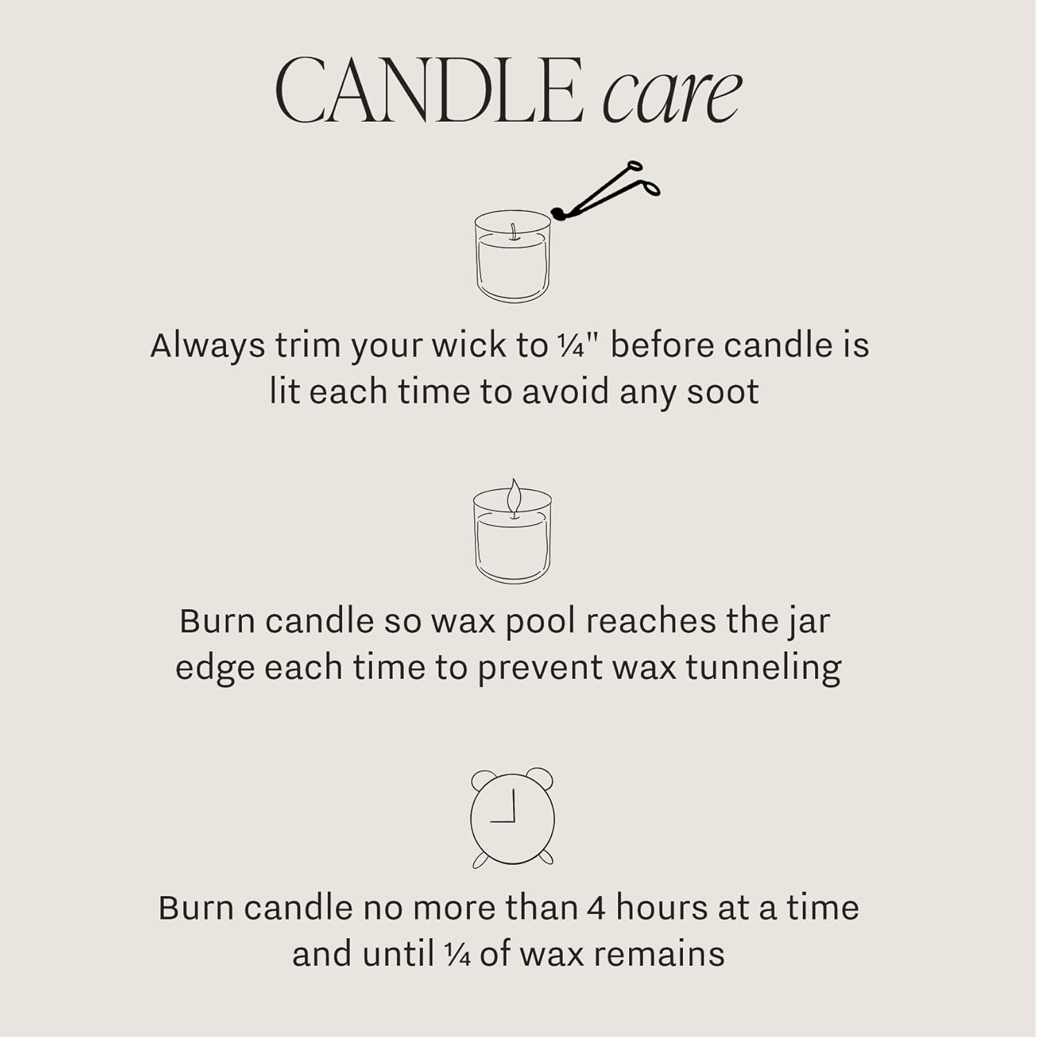 Sweet Water Decor Christmas Candle with Cinnamon and Clove Scents