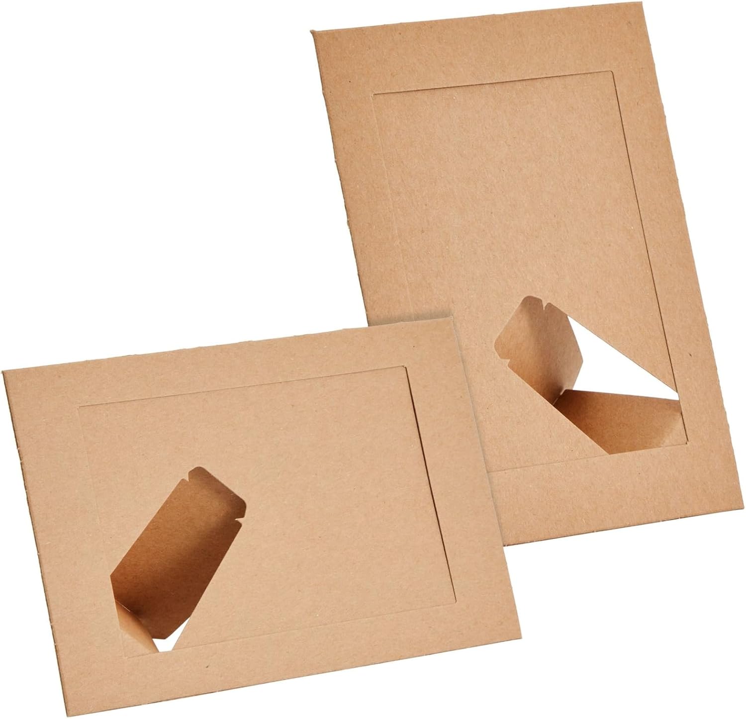 Juvale Kraft Paper Picture Frames 4x6in Brown 50-Pack