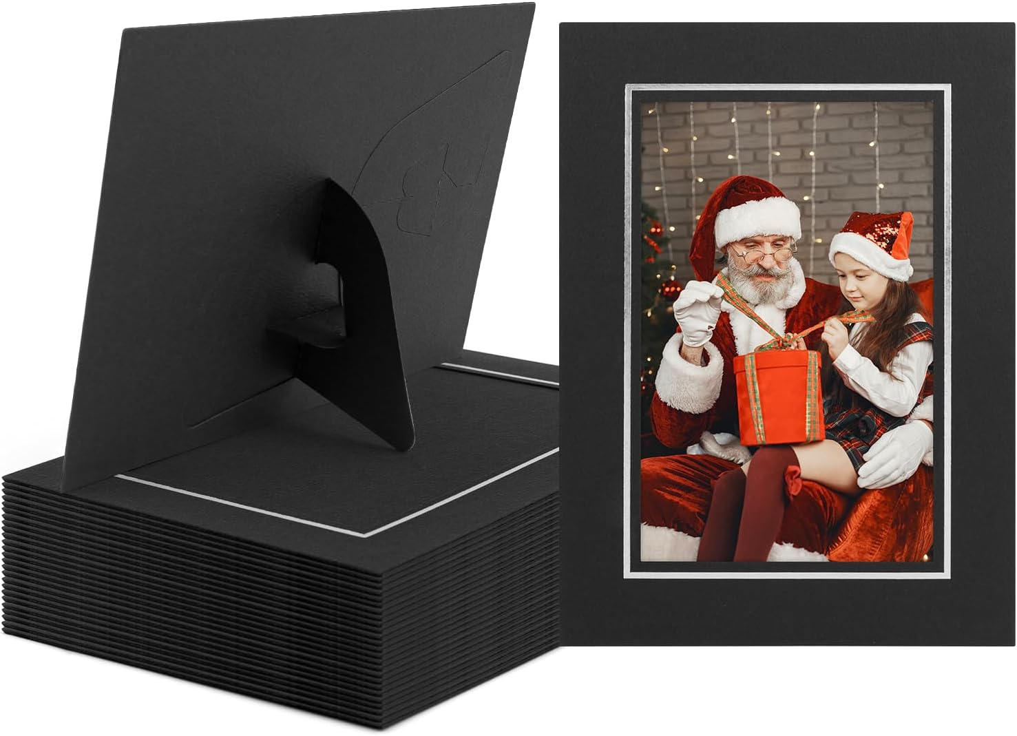 Golden State Art 25pcs 4x6 Picture Frames With Easel