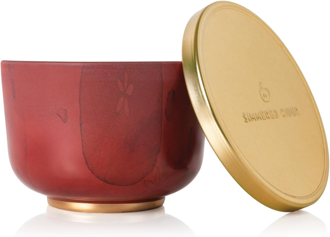 Thymes Simmered Cider Candle Tin with Lid 65 oz