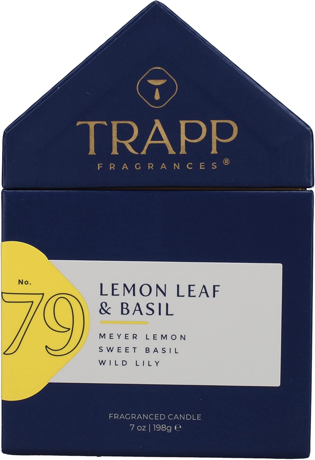 Trapp No 79 Lemon Leaf Basil 7 oz Jar Candle