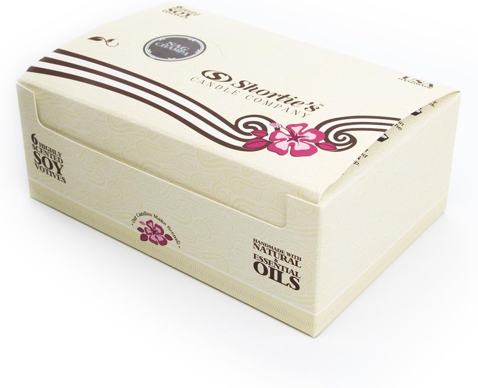 Nag Champa Soy Votive Candles 6-Pack