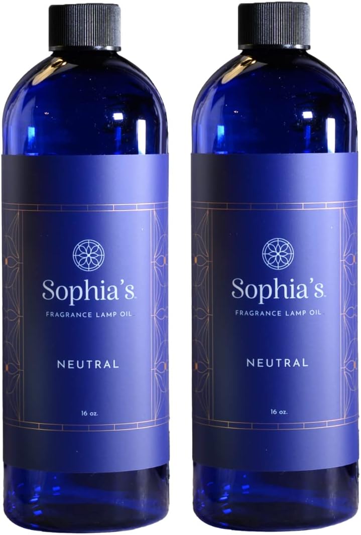 Sophias Neutral Fragrance Lamp Oil Refills 2 Pack