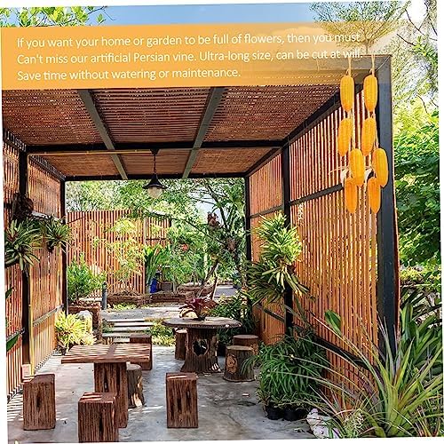 5 Strings Artificial Vegetable Decor Faux Corn for Farmhouse