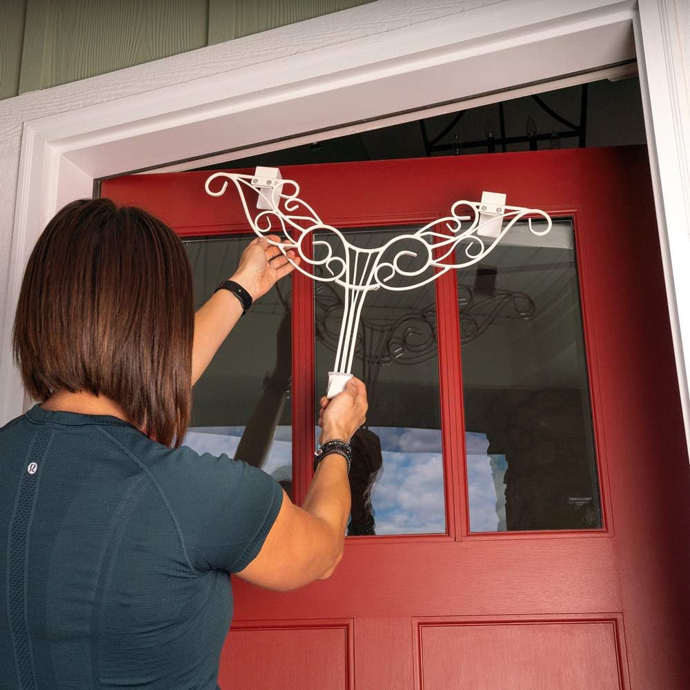 Front Door Wreath Hanger - Antler Design