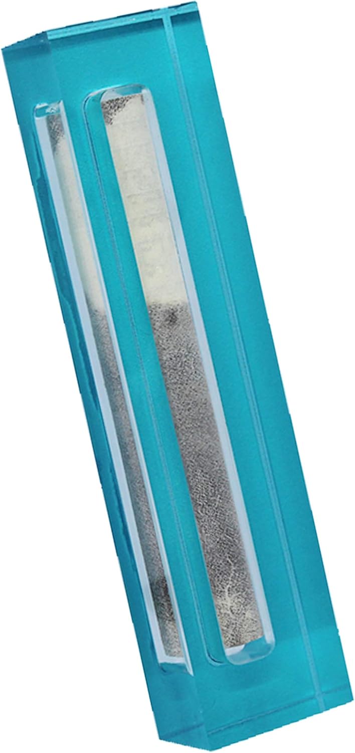 Lavish Lucites Lucite Mezuzah Case Teal