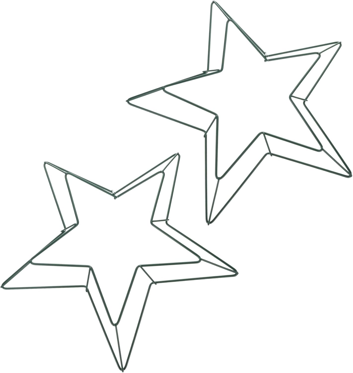 2pcs Floral Wreath Frame Metal Hangers for DIY Decor and Wall Art