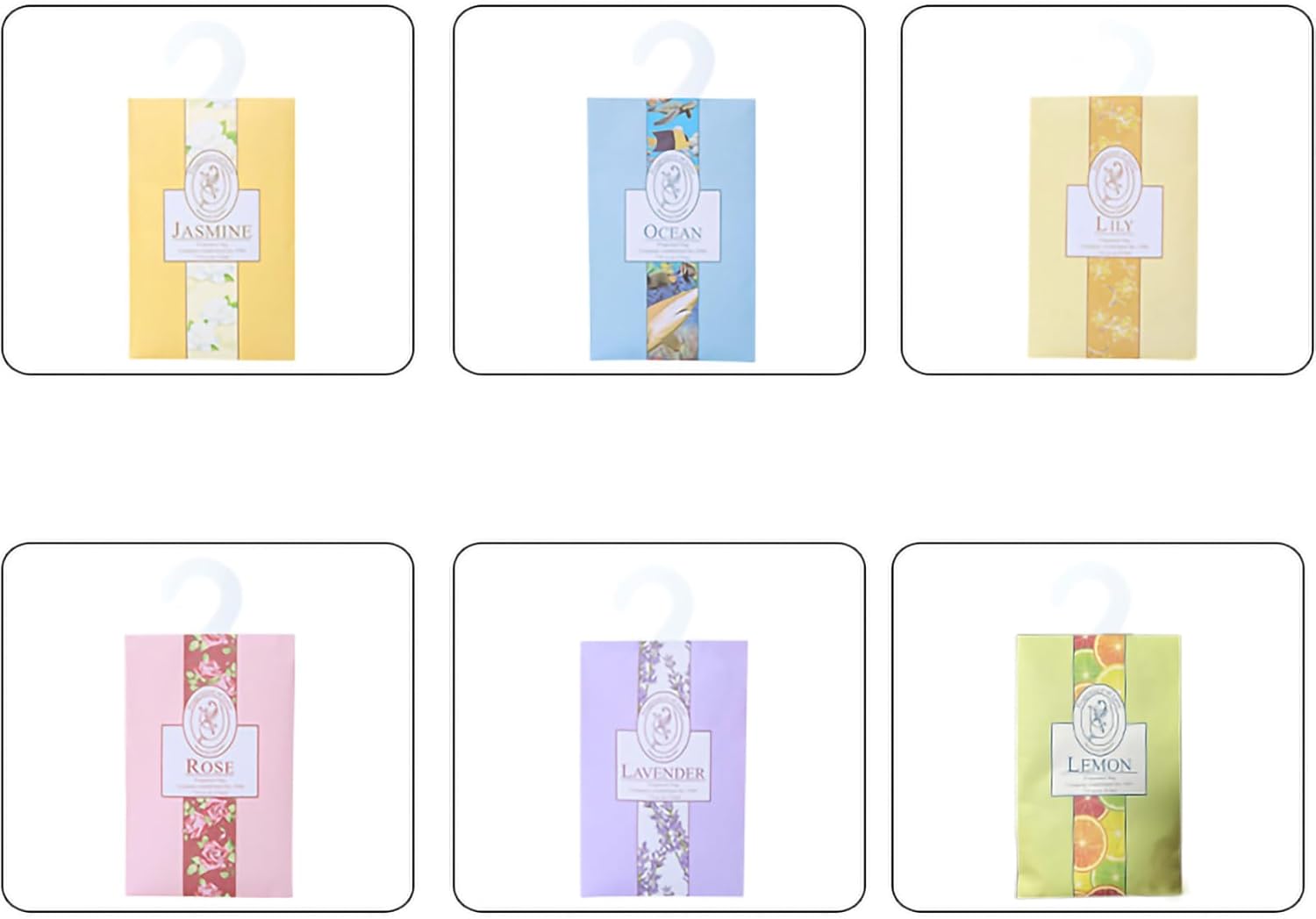 Enforose Lily Car Hanging Aromatherapy Sachet