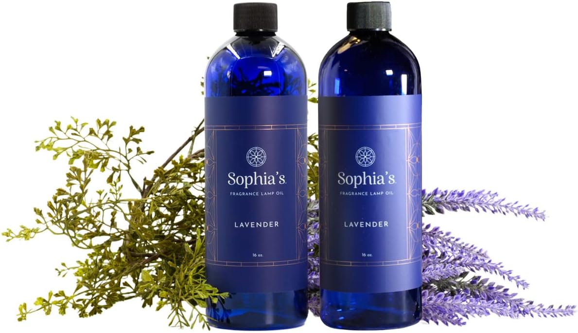 Sophias Lavender Fragrance Lamp Oil Refills 2 Pack