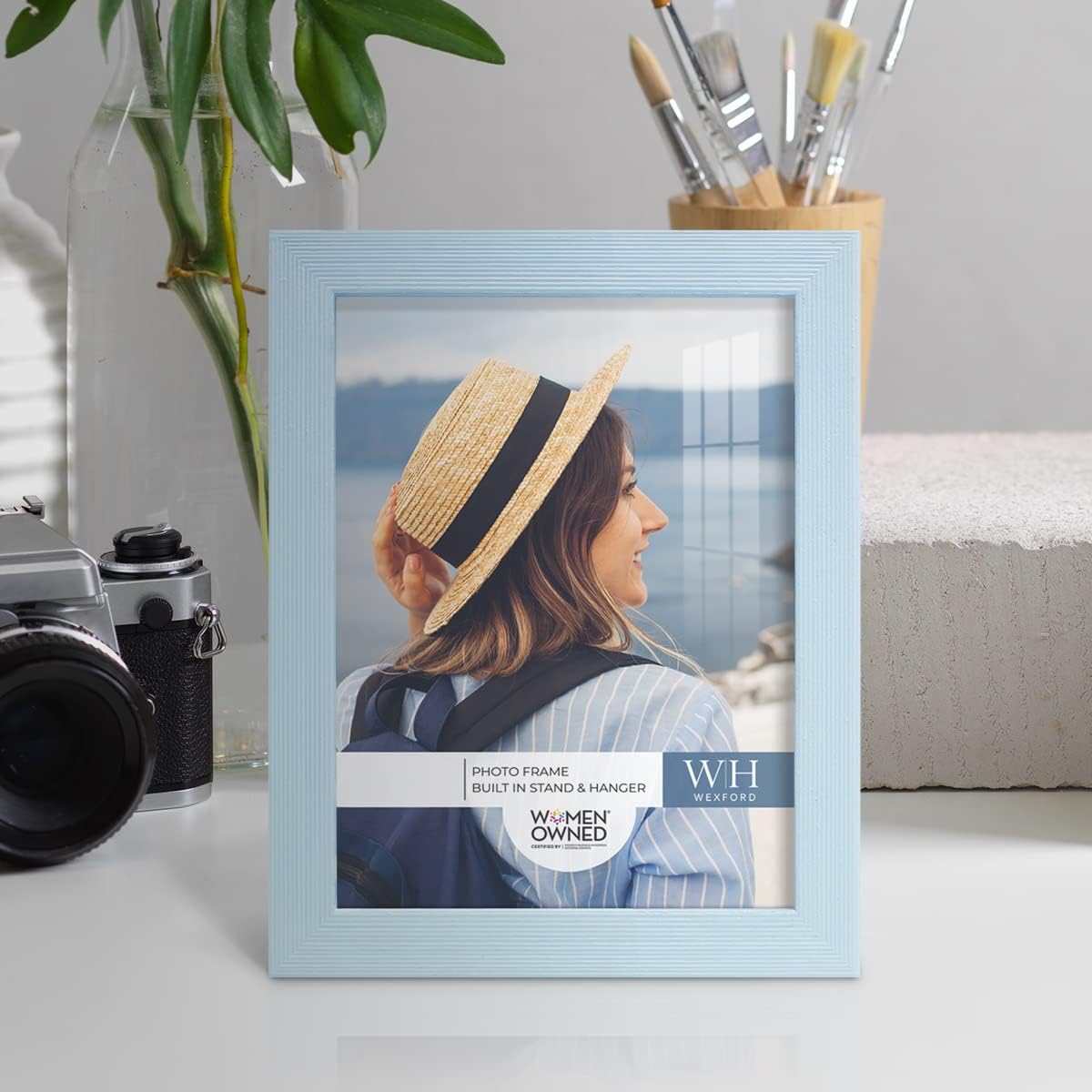Renditions Gallery 6x8 Inch Picture Frame Modern Style Wood Pattern