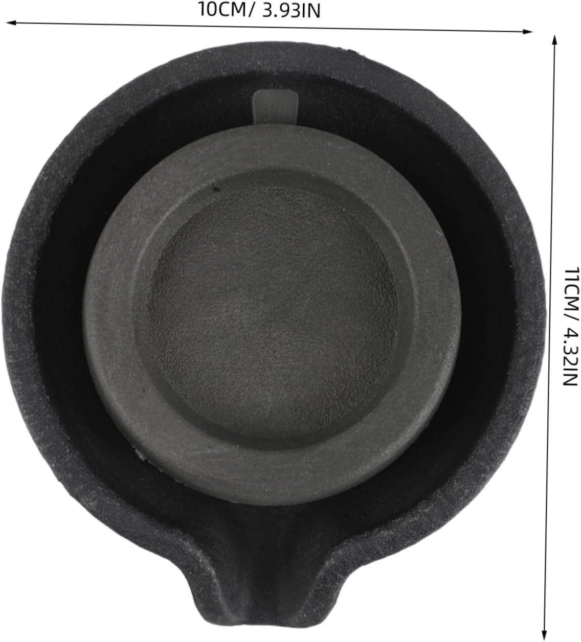 Rotating Millstone Tabletop Fountain for Home Office Decor