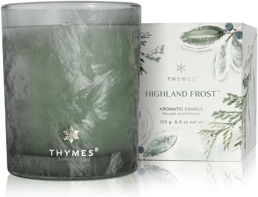 Thymes Highland Frost Jar Candle 65 oz