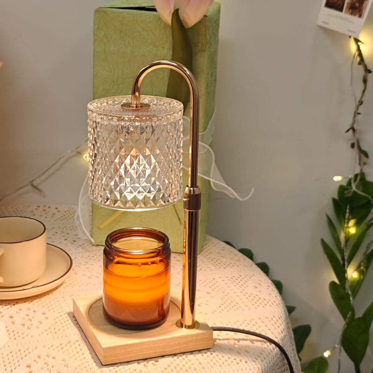 YAYIT Candle Warmer Lamp with Timer and Dimmer