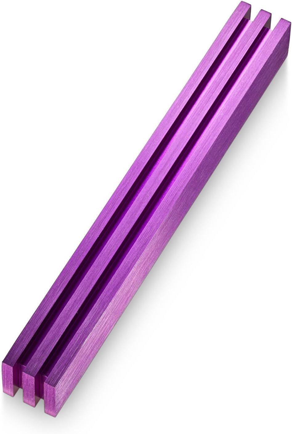 Adi Sidler Mezuzah Case Vertical Laser Cut Purple 63 Inch