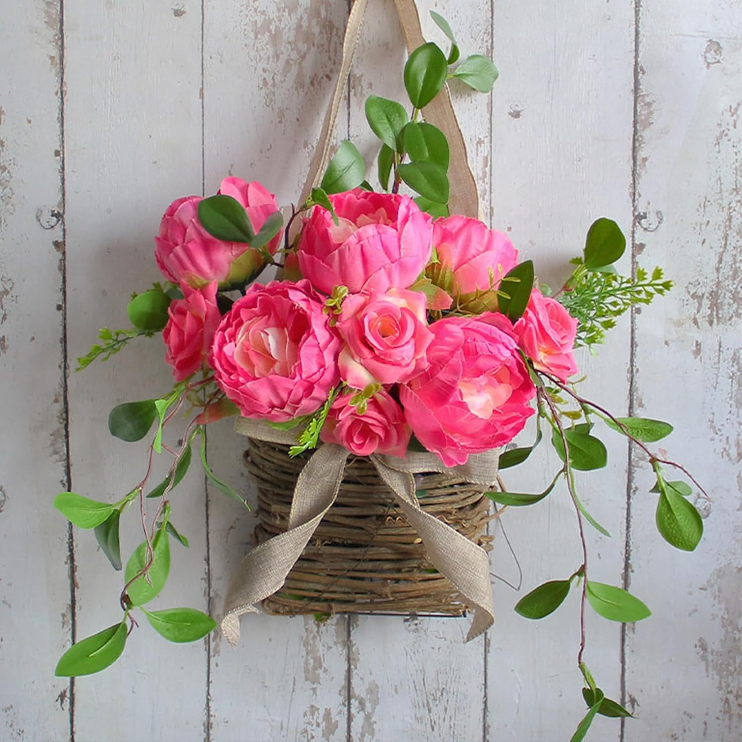 Artificial Rose Flowers Wreath for Doors and Windows