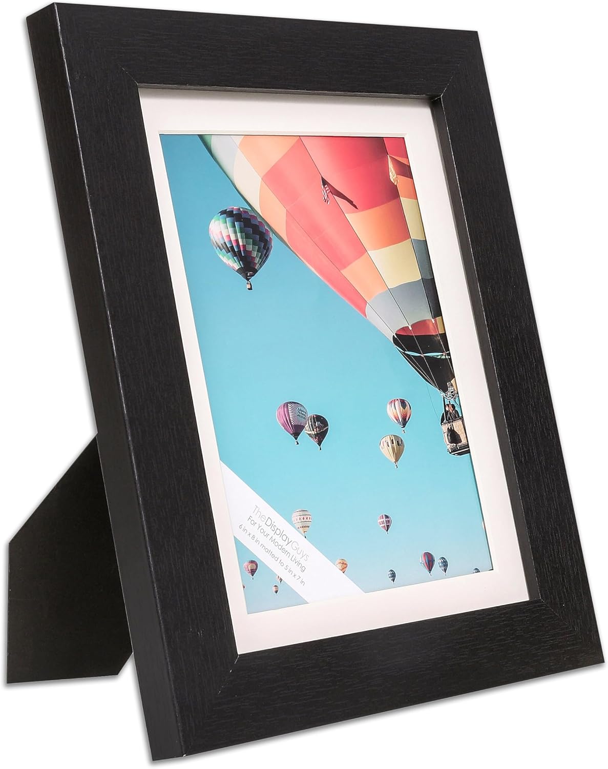 The Display Guys Black Wooden Picture Frame Set